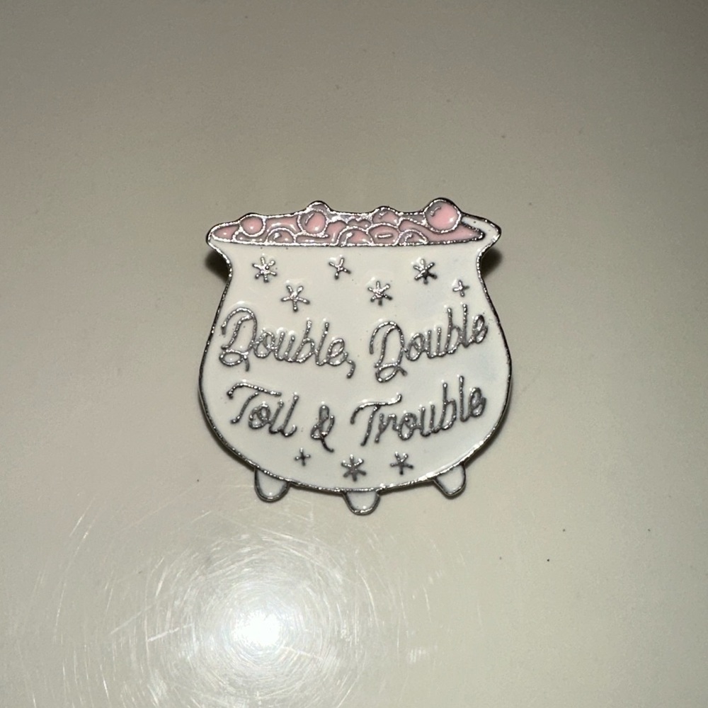 Cauldron Enamel Pin